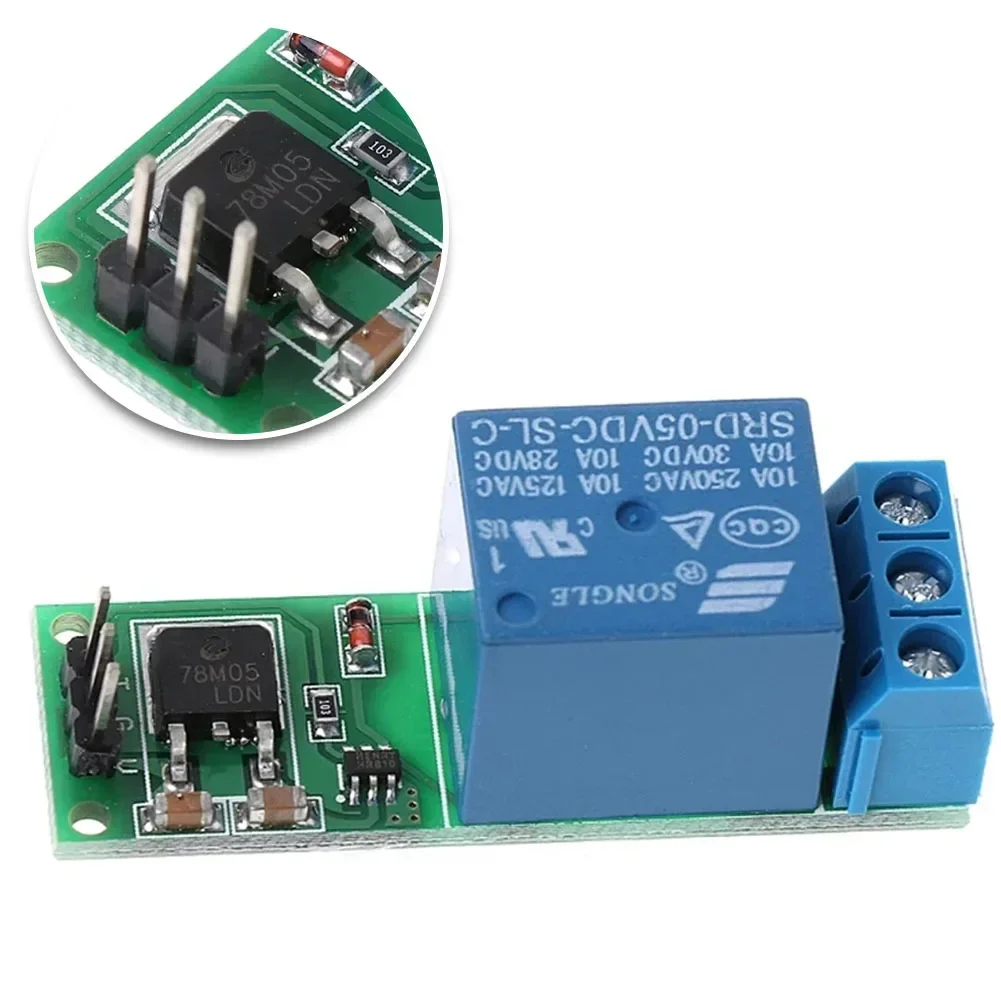 

6-24V Flip-Flop Latch Relay Bistable Self-locking Low Pulse Trigger Module 4.8x1.1cm Dual Optocoupler Isolation Relay Module