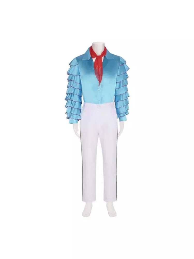 

Fulujiacos Jim Carrey Cosplay Costume Stanley Ipkiss Uniform Full Set