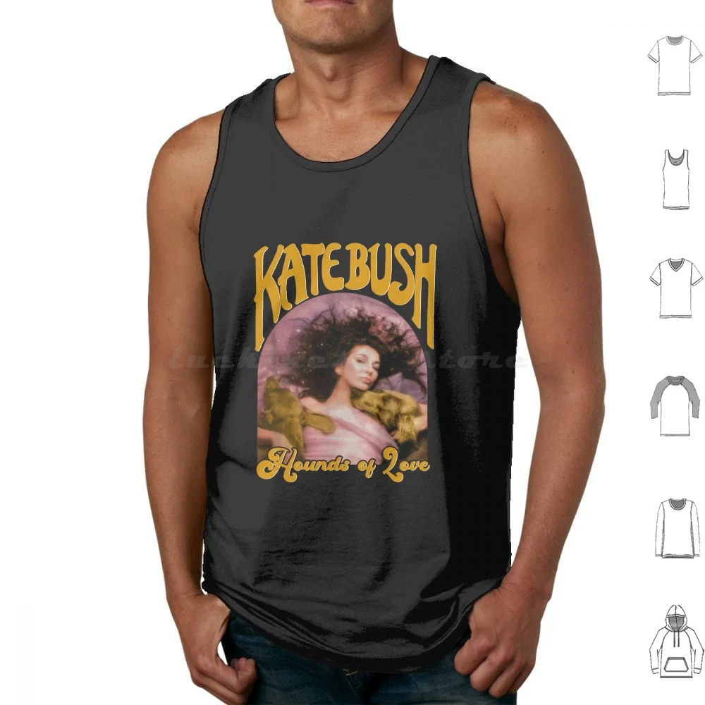 Retro Music Comedy Hounds Of Love Vintage Tank Tops Vest Sleeveless Kátè Music Búsh Cáthèríné Búsh Hòùnds Óf Lóvè Thé Kíck