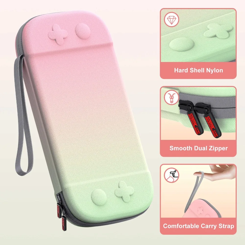 Portable Game Console Storage Case For Nintendo Switch2 Handheld Protective Bag Nylon Handbag Storage Box For Outdoor Travel