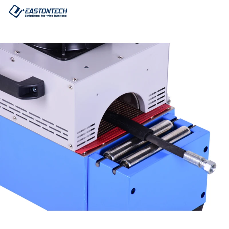 EW-1970 Automatic Quartz Infranred Tube Heat Shrinking Tunnel Packing Machine Shrink Wrapping Machine Heat Sealing Machine