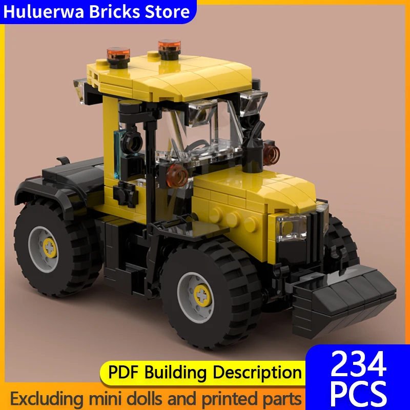 

Speed Hypercar Model MOC Building Bricks Heavy-Duty Tractor Modular Technology Gifts Holiday Assemble Children Toys Suit
