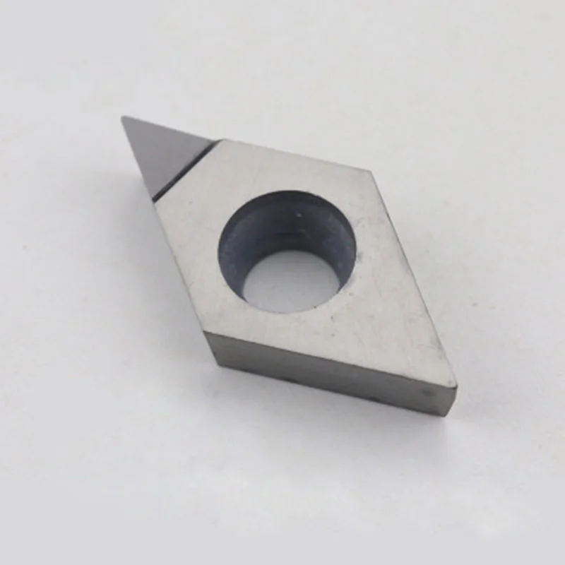 Inserti diamantati DCGT070204 DCMT070202 DCMT11T304 DCGT070204 DCGT11T304 per tornio in alluminio utensile da taglio per tornio PCD CBN