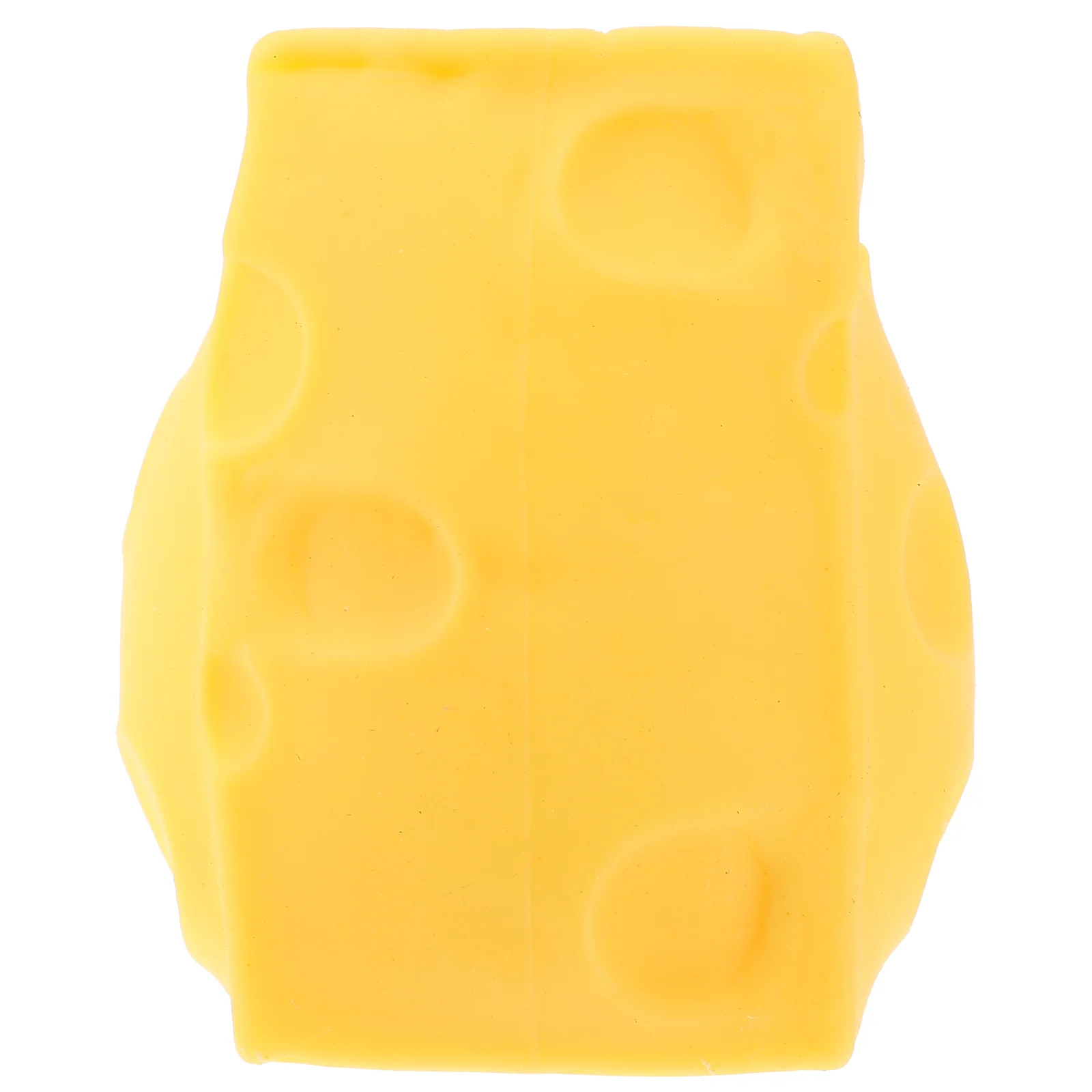 

Funny Squeeze Toy Simulated Cheese Squeeze Plaything Fake Cheese Decompression Toy stress toy bread toys