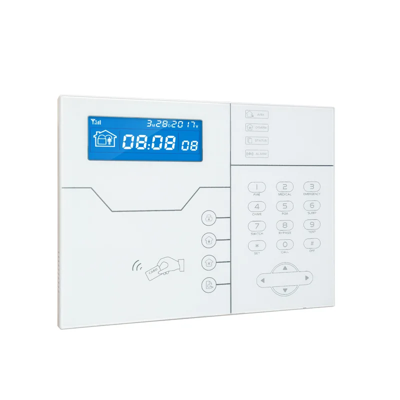 Imagem -03 - Painel de Alarme com Porta de Cabo Ethernet 433mhz Foco St-vgt Tcp ip Gsm Inglês Versão Francesa Rj45 Porta para Casa