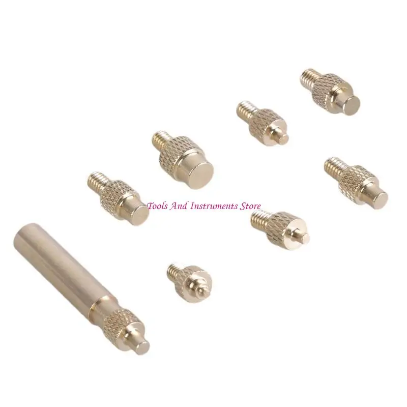 Threaded Knurled Heating Head For 3D Printer Insertnut Implant Connector Insert Nut Hot Melt Tool 3D Printer Soldering C7AC