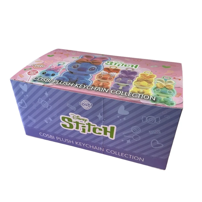 ของแท้ 100% ฮอตทอยส์ สติทช์ แคนดี้ ซีรีส์ กล่องสุ่มฟิกเกอร์ พวงกุญแจ จี้กระเป๋า ของสะสมแบบปรับแต่งได้ ของขวัญวันเกิด