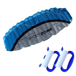 Spedizione gratuita 2.5m dual Line Stunt power Kite soft kite Parafoil kitesurf fly outdoor fun sports kiteboard ikite factory