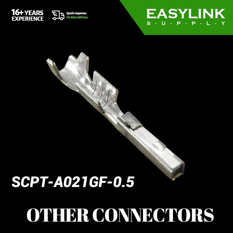 SCPT-A021GF-0.5, CPT 2.0 Series conectores terminais, estoque disponível