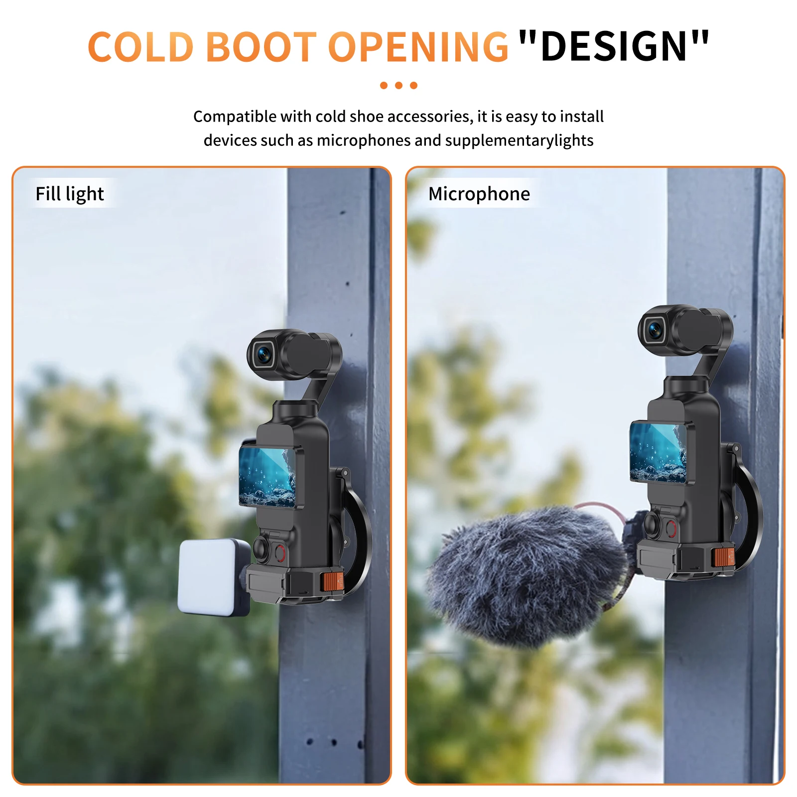 Магнитная подставка для аксессуаров DJI Osmo Pocket 3, алюминиевый магнитный расширительный держатель для телефона, кронштейн-адаптер 360 °   Регулировка