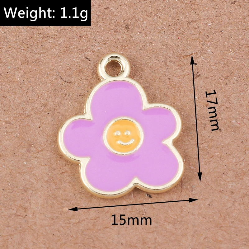10 Stück Niedliche Emaille-Gemüse-Auberginen-Anhänger für DIY-Schmuckherstellung, Armbänder, Halsketten, Ohrringe und Bastelzubehör – Detail 13