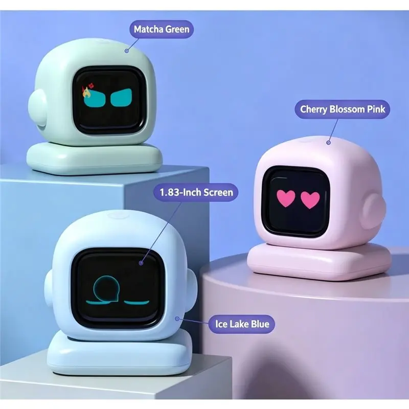 AS96-4G & Wifi AI Intelligent Robot Electronic Pet Kids Companion Blue