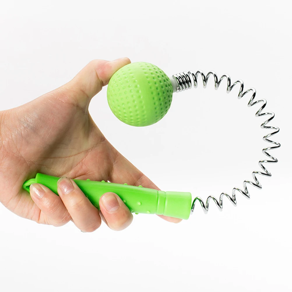 

2pcs Massage Knocking Hammers Back Massager Ball For Muscle Relief Portable Spring Handle Trigger Point Therapy