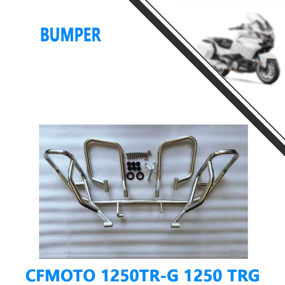 Para CFMOTO 1250TR-G 1250 TRG parachoques primavera brisa 1250 parachoques de acero inoxidable parachoques anticaída ha sido restaurado.