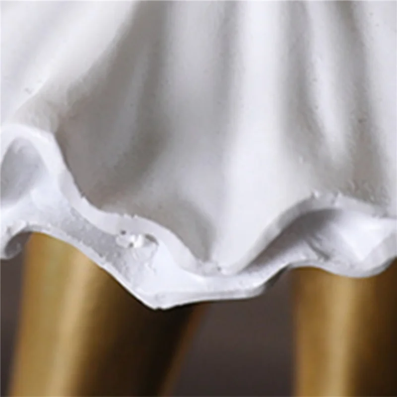 

ABZC-4X орнамент балерины, статуя танцевальной девушки, креативные художественные украшения, элегантный декор для спальни, настольного компьютера, комнаты на подоконнике B