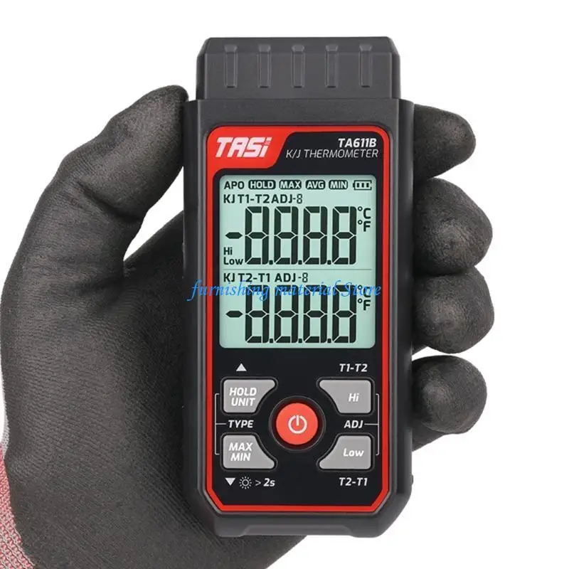 Y5GD Digital Mold Termómetro Tipo contacto Termocouple del indicador temperatura