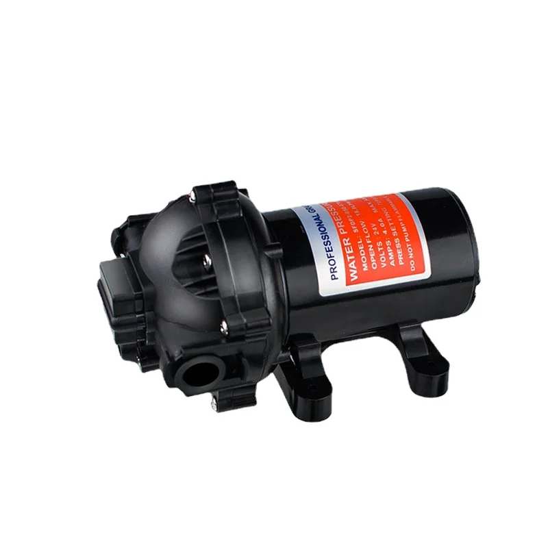 

51 High Pressure Mobile Spray Car Wash Large Flow Diaphragm Five Cavity Miniature DC Electric Yacht Drainage Self-Priming Pump