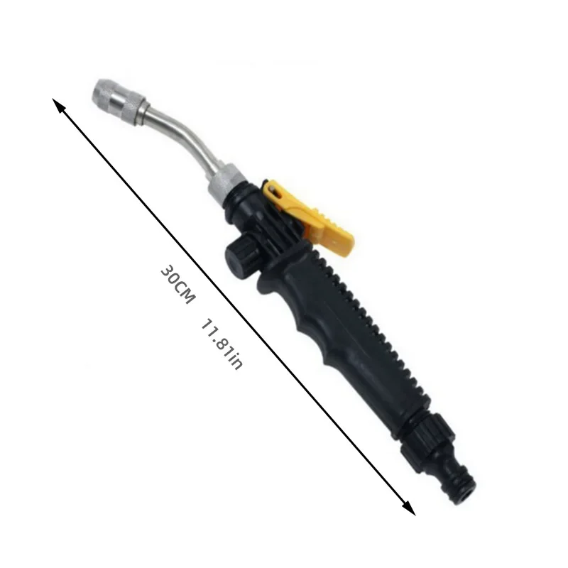 قطعة واحدة من مسدس المياه المحمول عالي الضغط - أداة تنظيف متعددة الاستخدامات للسيارات والحدائق والخارجية، بلاستيك متين، سهل التخزين #2