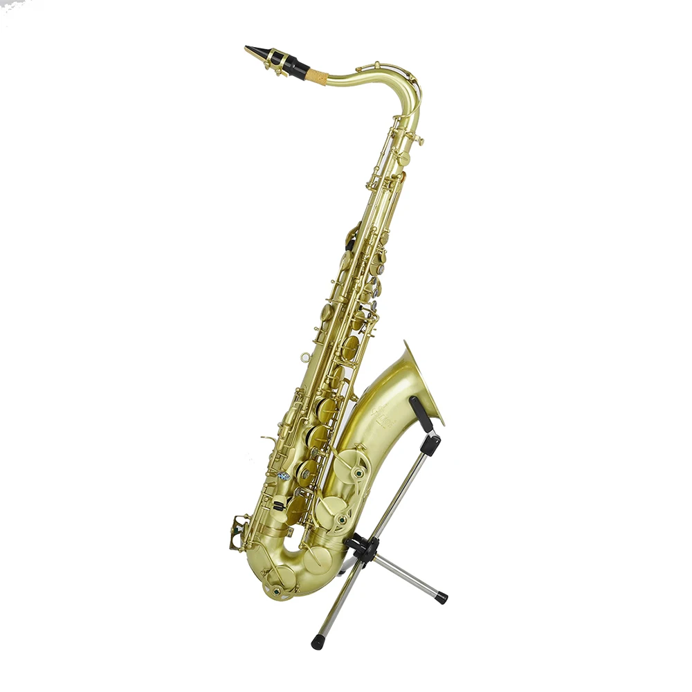 Tenor Saxophone Stand Portable Foldable Tripod Metal Floor Stand with Carry Bag Woodwind Accessories & Parts