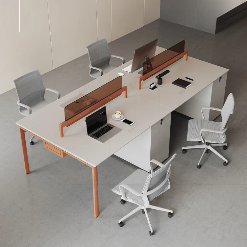 Executive Executive Office Desks Simplicity Combination Modern Clerk Office Desks Write Commercial Escritorio Furniture QF50OD