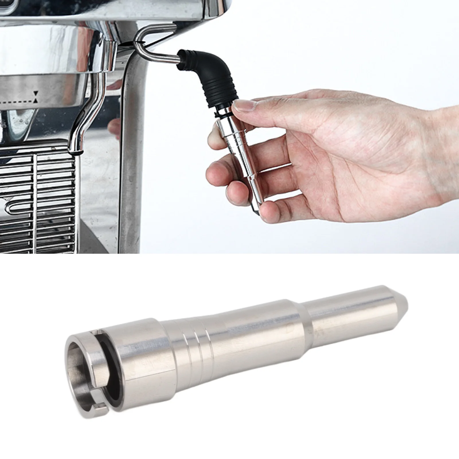 Coffee Machine Steam Nozzle Stainless Steel Coffee Steam Spout Nozzle Coffee Maker Tools for Delonghi ECP3420 EC680