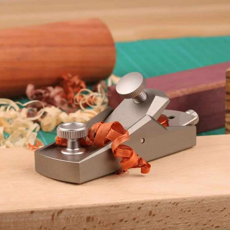 

Woodworking Planer Mini Hand Planer Magnalium Wood Bottom Edges Trimming Tool DIY Carpenter Tools Hand Trimming Planer