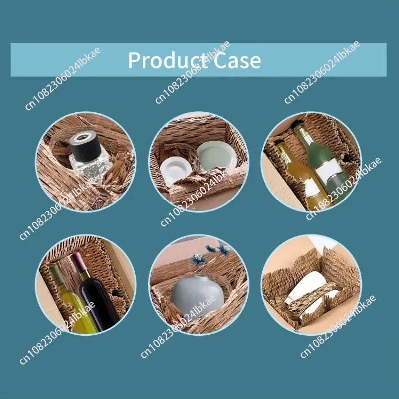 Recyclable cardboard shredder waste box cutting carton perforator paper making machinery