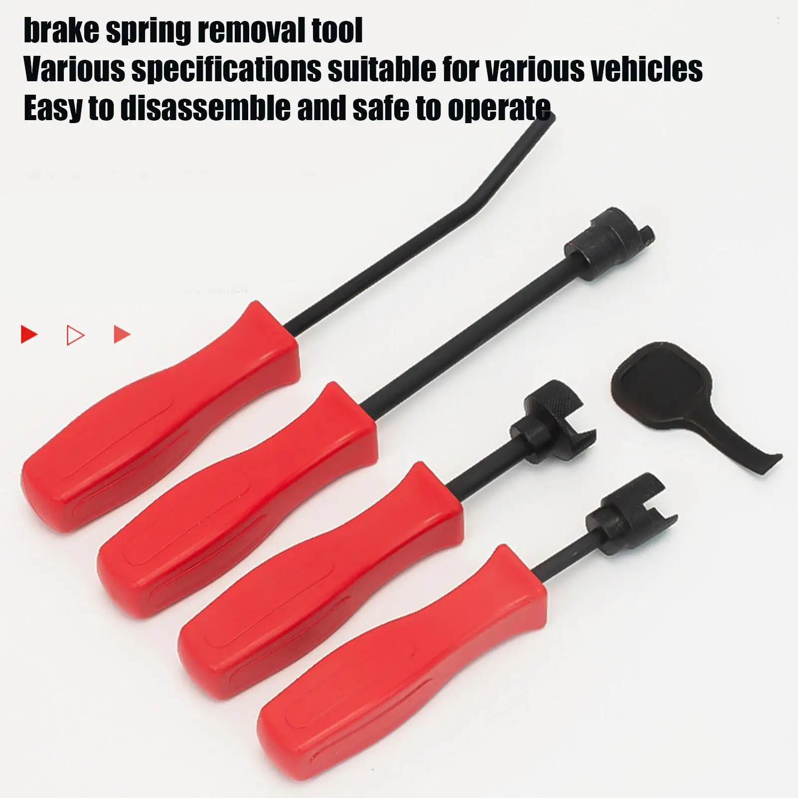 

Drum Brake Spring Pliers 8 Pieces Metal Anti-Slip Portable Drum Brake Installer Remover For Adults Lovers Families Men
