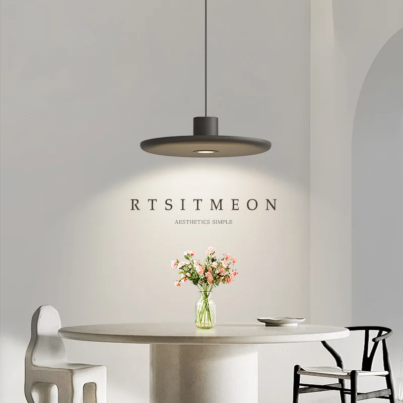 Nordic Minimalista LED Lustre, Restaurante Pendant Lamp, Lâmpada de suspensão simples, Luz moderna, Coffee Bar, Quarto, Cabeceira