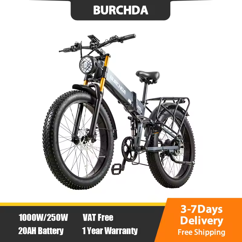 BURCHDA-bicicleta eléctrica ple
