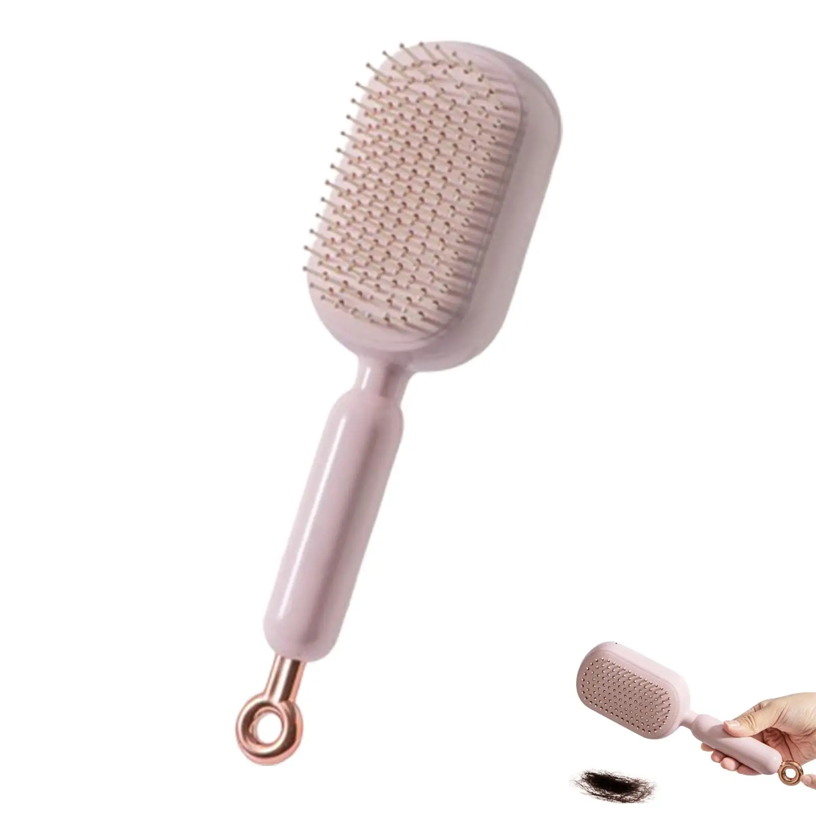 

Женская подушка безопасности, пушистая расческа с черепом, расширяемая расческа на воздушной подушке, выдвижная подушка, щетка для волос, расческа для массажа кожи головы с защитой от запутывания