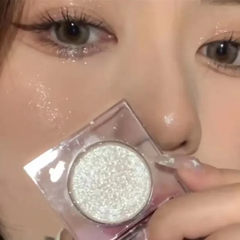 Eyeshadow Palette Shining Sequins Moon Diamond Galaxy Eye Shadow Makeup Pearlescent Monochrome Eye Highlight Powder Cosmetics