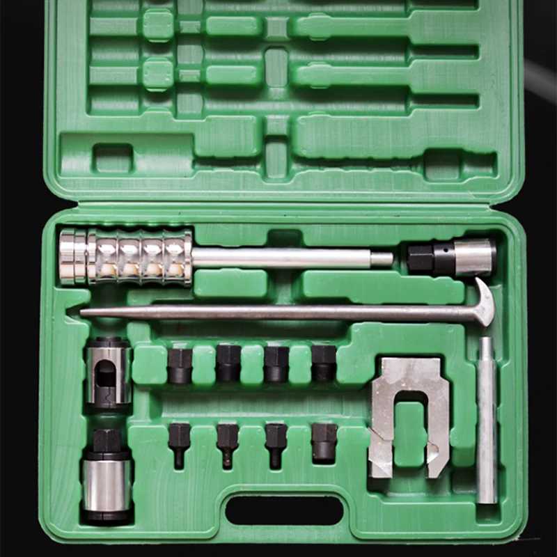 

Injector Removal Tool Set Oil Nozzle Slide Hammer Puller Lift Slide Puller Hammer Puller Diesel Fuel Injection Nozzle Removal