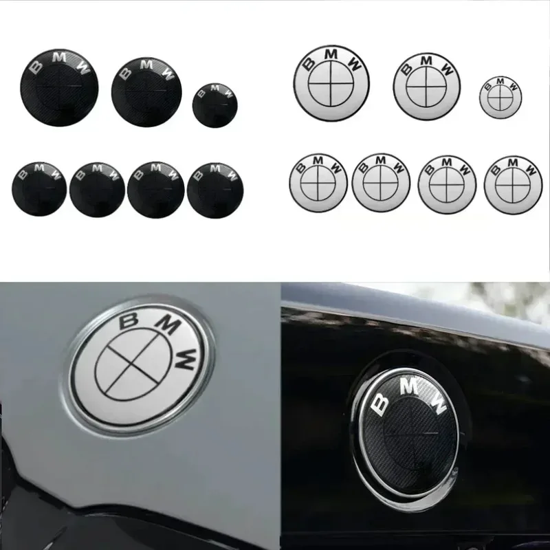 

2026 Carbon Fiber Set BMW E90 F30 F10 F20 E90 E46 G20 E39 E97 G60 G30 E36 E92 E91 F11 F31 Wheel Center Cover Front Logo
