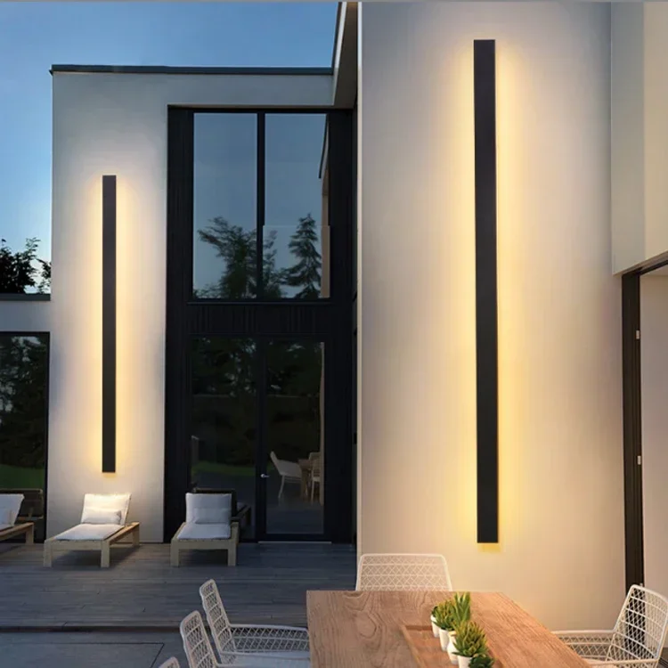 

Waterproof Led Fixtures Exterior Wall Lamp For Restaurant Outdoor Wall Mounted Decoration Light