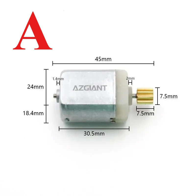 1020661 30295701 For Audi Q7 S7 S6 C7 4L 4M A8 D4 4H Quattro Car Parts Door Lock DC Motor Latch Actuator Carbon Brush Power DIY