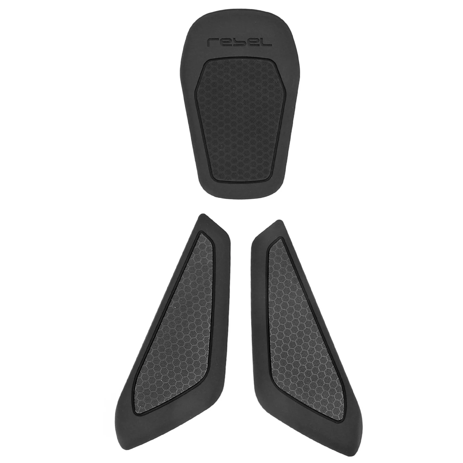 Motorcycle Fuel Tank Sticker Rubber Knee Protection Cover Pads for HONDA CMX1100 REBEL1100 Fuel Tank Side Sticker