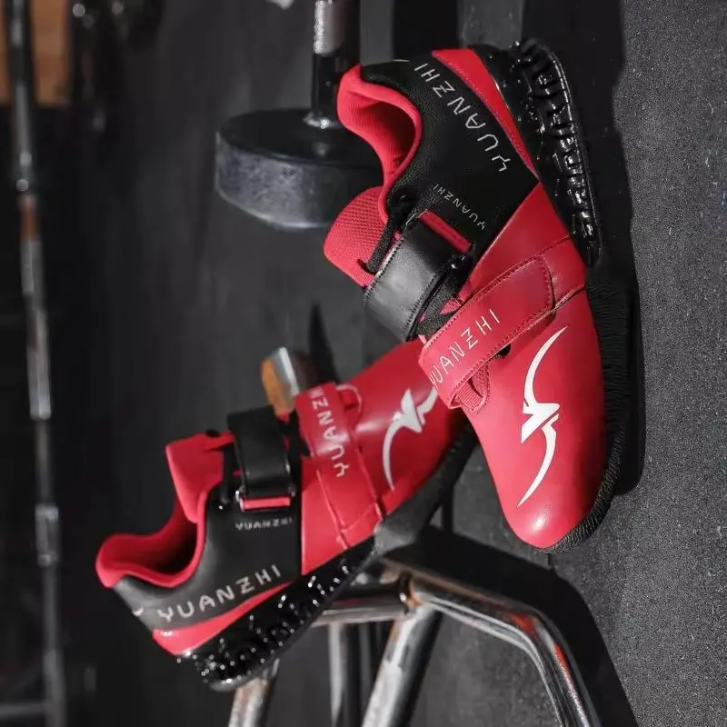 

Профессиональные тяжелоатлетические кроссовки унисекс на толстой подошве для приседаний с жесткой тягой, мужские и женские противоскользящие мужские кроссовки для тренировок в тренажерном зале