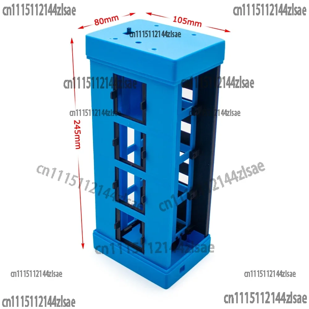 Electric Vertical Lift Elevator Model with Remote Control - 4-Stage Educational Science Kit for Children