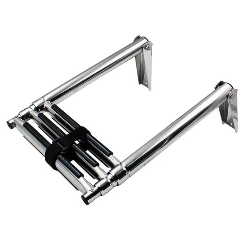 Echelle-telescopique-pliable-en-acier-inoxydable-a-3-marches-pour-embarcation-accessoires-de-pont-de-yacht-et-de-navire