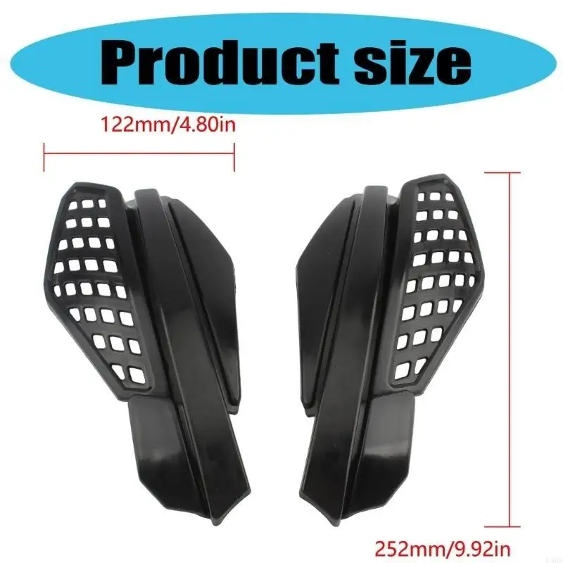 D5QE Strong Strength Plastic Handguards 7/8" Handlebar Hand Versatile Motorcycle Handguards for Motorcycles