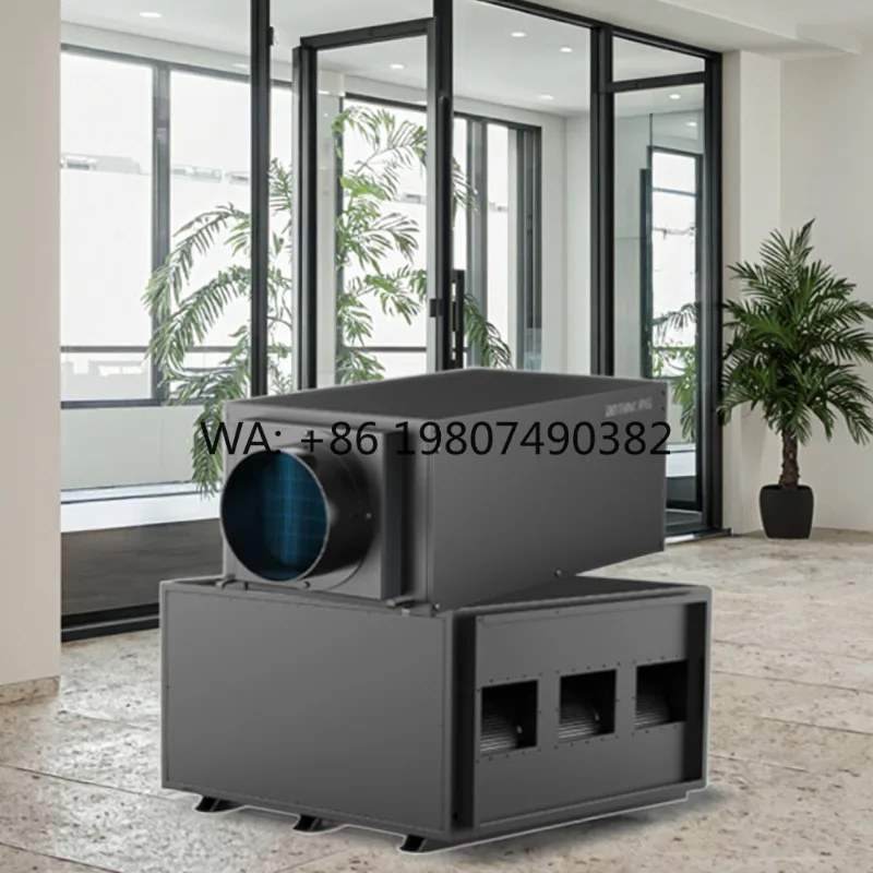 

90L High Capacity Ceiling Mounted Ducted Dehumidifier for Crawl Space Whole House Home Commercial Use Efficient Air Drying