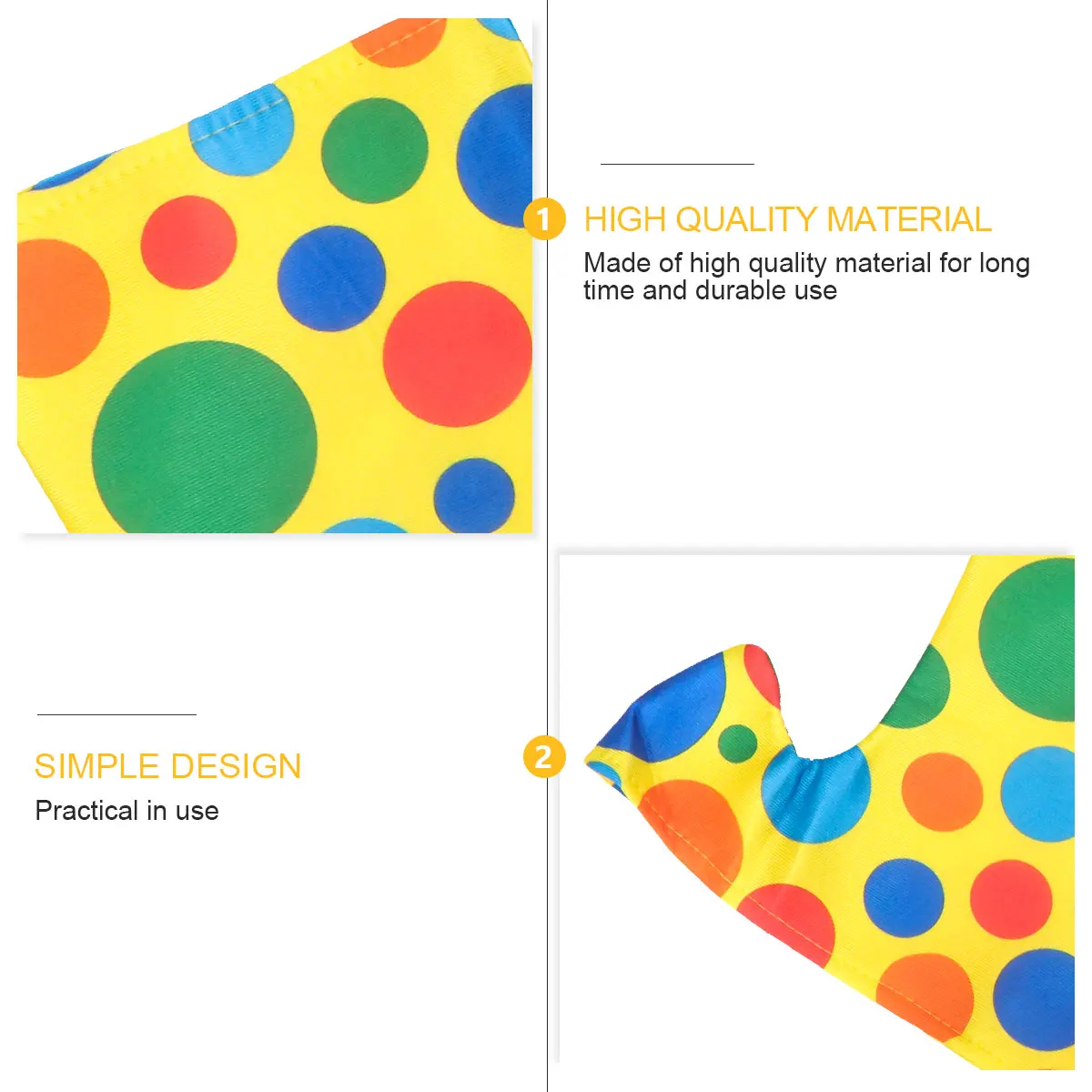 

Vibrant Clown Shoes Cover Halloween Dots Design Costume Accessories For Parties Masquerade Fun Events Celebrations