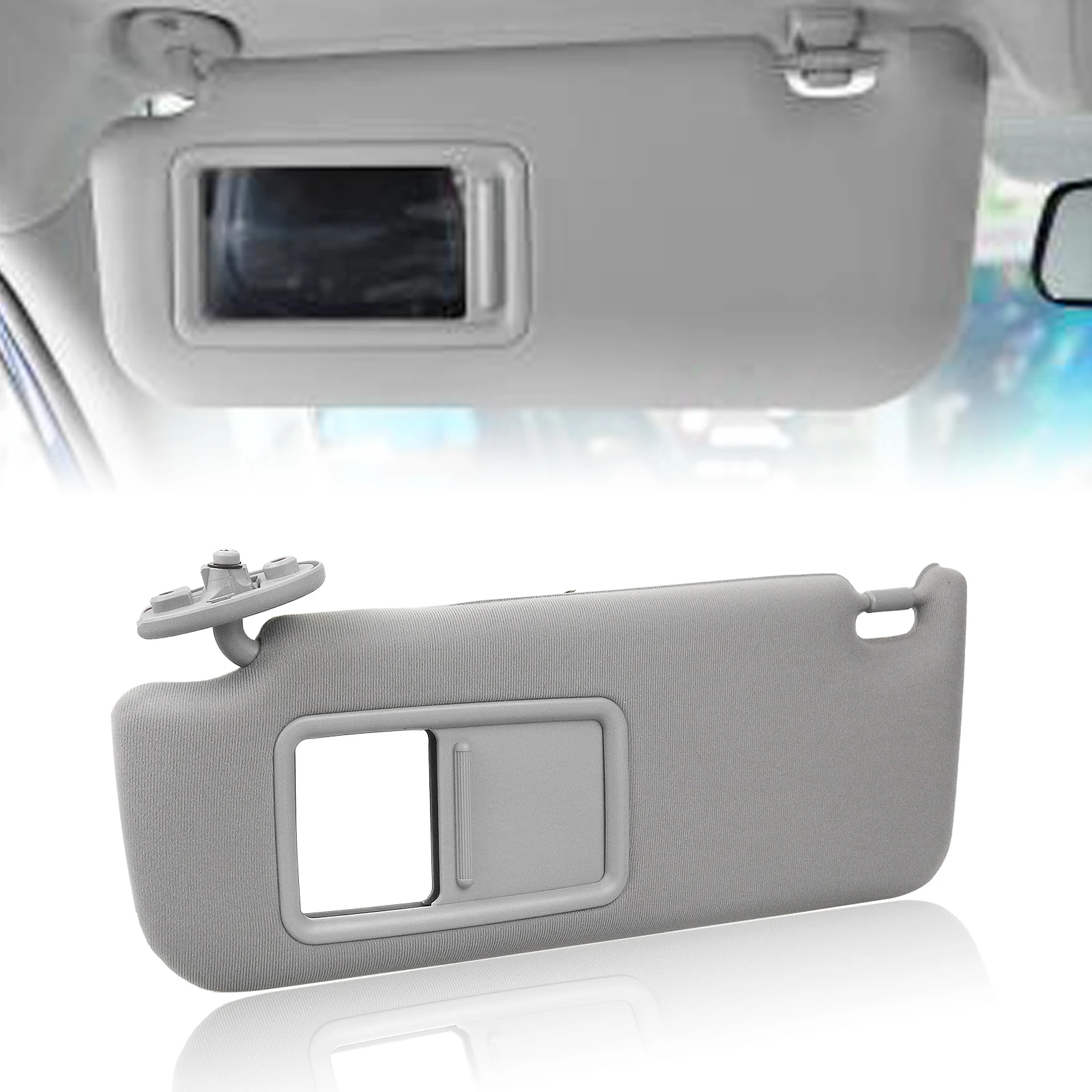 

Sun Visor For Toyota Camry 2012-2017 74320-06611-B2 Gray Left Driver Car Front Window Shade Sunshade Cover Sunvisor Non Light