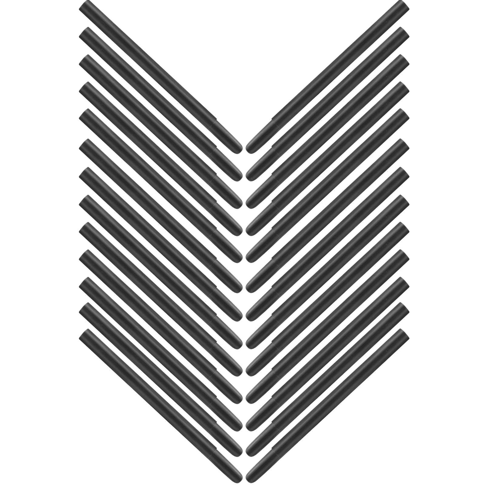 30 قطعة من أطراف أقلام الرسومات اللوحية، ملحق مفيد، تشغيل سريع يدوم طويلاً متوافق مع استبدال طرف Wacom Pen Nibs