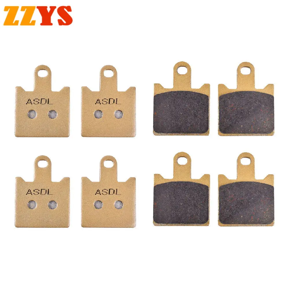 Motorcycle Front Rear Brake Pads Disc Set For KAWASAKI GTR1400 ZG1400 2008-2011 GTR 1400 ABS ZG 1400 2012-2018 14 2015 2016 2017