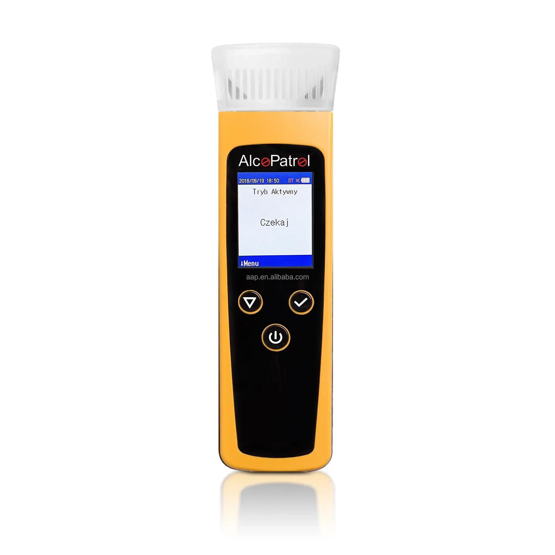 2025AlcoPatrol PRO Alcohol Tester Professional TrafficPolice Breath Alcohol Tester Breathalyzer Analyzer
