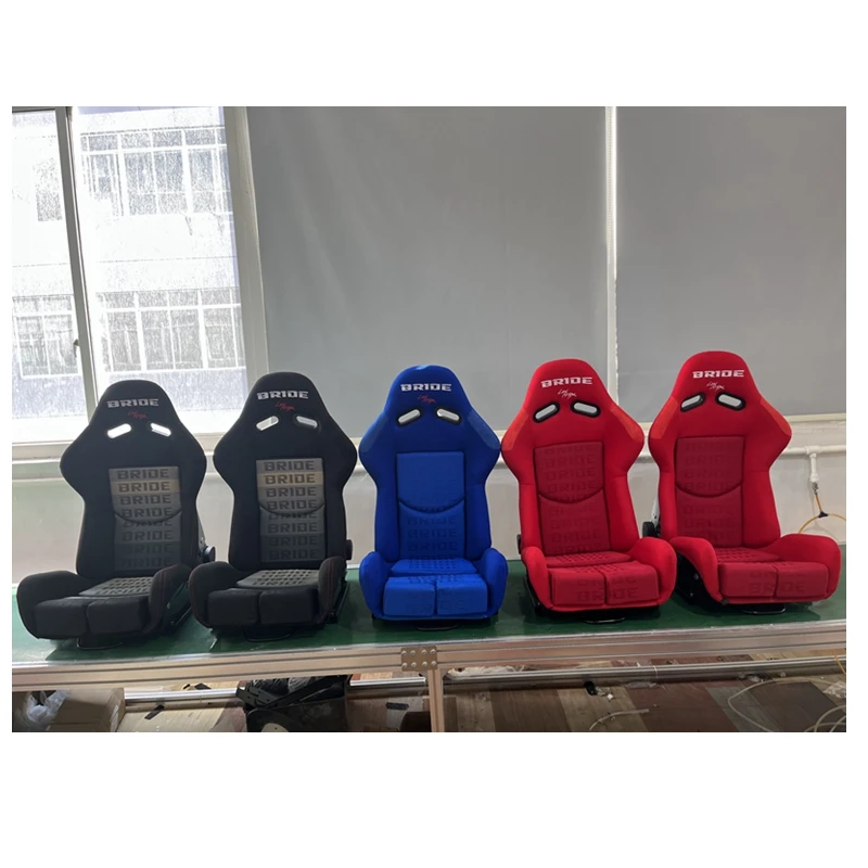 Car Seat Modification Racing Simulation Sports Car E-sports Seat PVC Leather Adjustable Factory Direct Sales