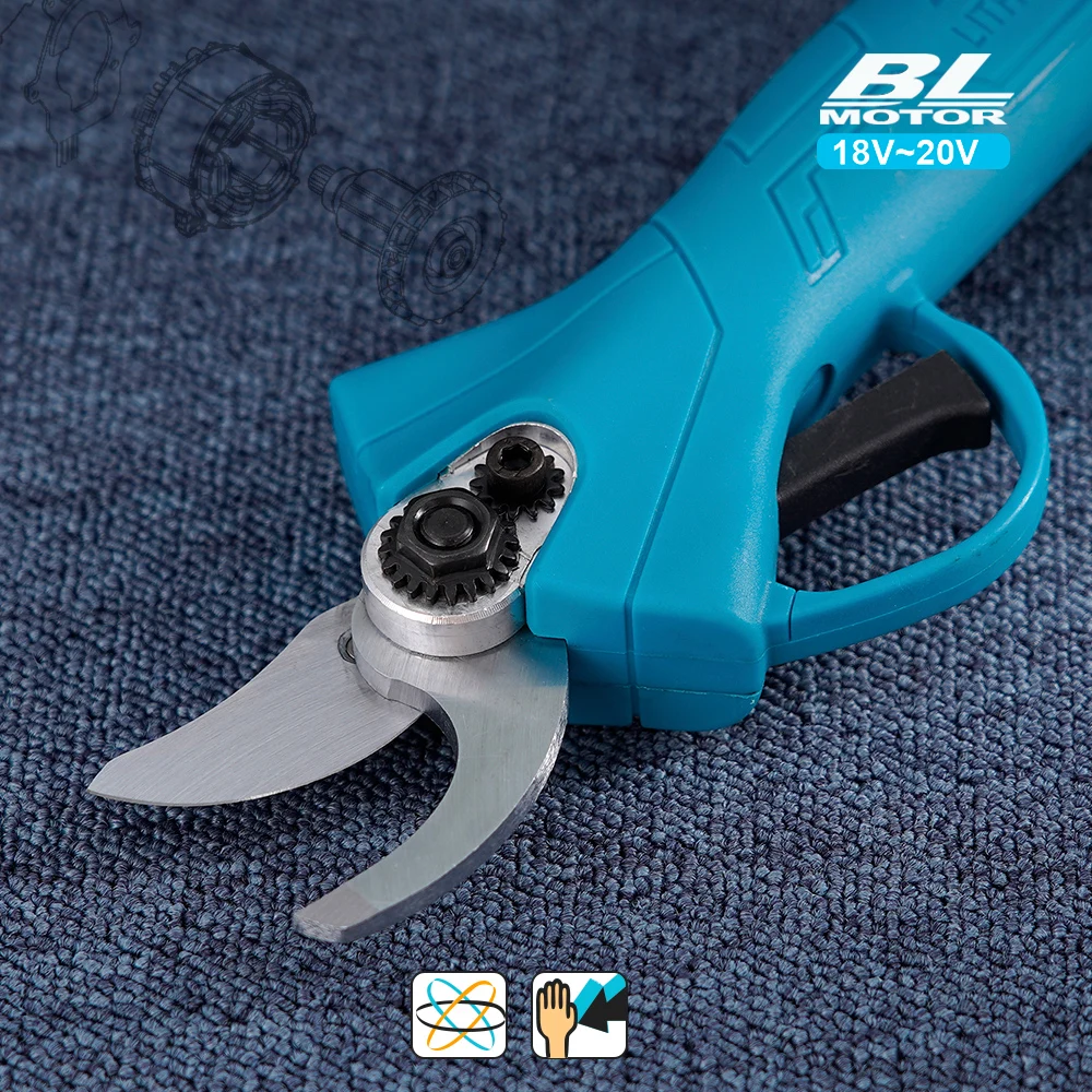 Hormy gunting pangkas listrik tanpa kabel, gunting ranting pohon taman, alat pemotong lanskap untuk baterai Makita 18V