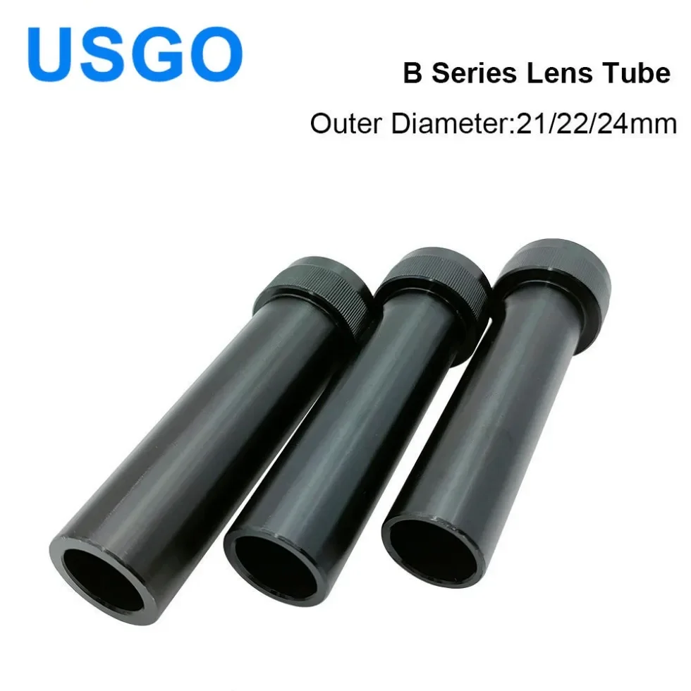 USGO CO2 レンズチューブ外径 21/22/24 ミリメートルレンズ Dia.20 ミリメートル CO2 レーザー切断機用